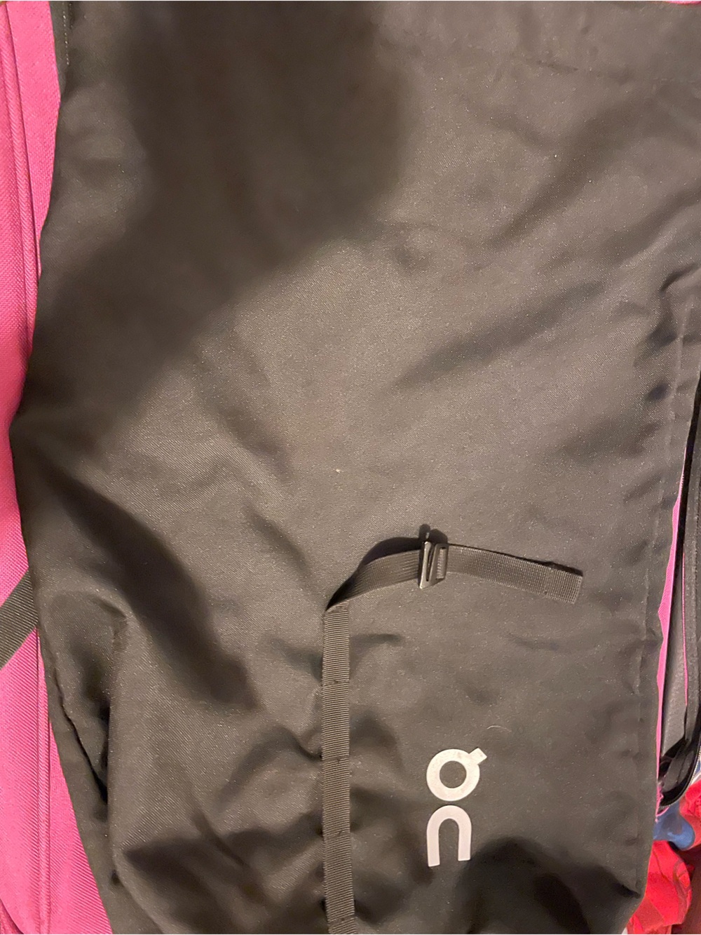 On Running Black Backpack with White Logo - Picture 3 of 3